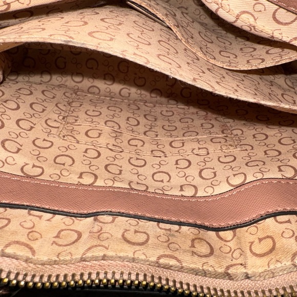 Guess Pink Logo Crossbody Bag - Picture 11 of 12